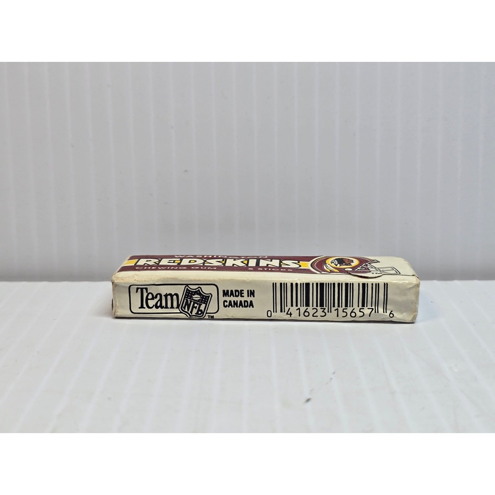 Washington Redskins Chewing Gum 5 Sticks Team NFL Collectible Vintage - Picture 3 of 5